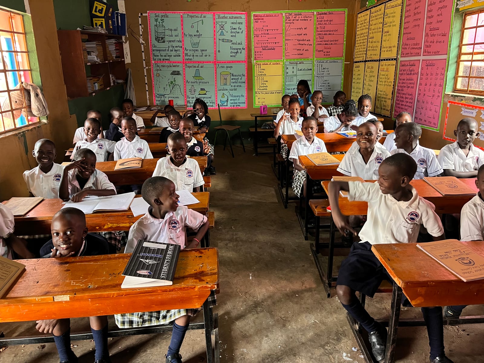 Students learning at Wings Junior School